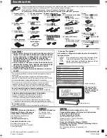 Предварительный просмотр 44 страницы Panasonic SC-PT960 Operating Instructions Manual