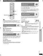 Предварительный просмотр 29 страницы Panasonic SC-PTX50 Operating Instructions Manual