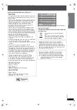 Предварительный просмотр 3 страницы Panasonic SC-PTX7 Operating Instructions Manual