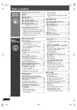 Предварительный просмотр 6 страницы Panasonic SC-PTX7 Operating Instructions Manual