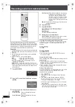 Предварительный просмотр 38 страницы Panasonic SC-PTX7 Operating Instructions Manual