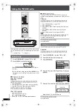 Предварительный просмотр 62 страницы Panasonic SC-PTX7 Operating Instructions Manual