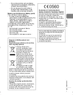 Предварительный просмотр 3 страницы Panasonic SC-RB5 Operating Instructions Manual