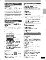 Предварительный просмотр 25 страницы Panasonic SC-RT30 Operating Instructions Manual