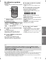 Preview for 37 page of Panasonic SC-SB1 Operating Instructions Manual