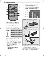 Preview for 62 page of Panasonic SC-SB1 Operating Instructions Manual