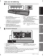 Preview for 75 page of Panasonic SC-SB1 Operating Instructions Manual