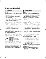 Preview for 86 page of Panasonic SC-SB1 Operating Instructions Manual