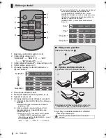 Preview for 90 page of Panasonic SC-SB1 Operating Instructions Manual