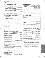 Preview for 99 page of Panasonic SC-SB1 Operating Instructions Manual