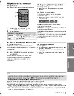 Preview for 107 page of Panasonic SC-SB1 Operating Instructions Manual