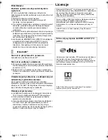 Preview for 112 page of Panasonic SC-SB1 Operating Instructions Manual