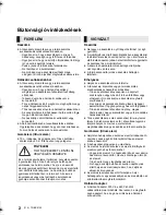 Preview for 114 page of Panasonic SC-SB1 Operating Instructions Manual