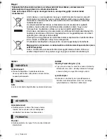 Preview for 132 page of Panasonic SC-SB1 Operating Instructions Manual