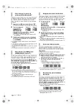 Preview for 40 page of Panasonic SC-SB10 Operating Instructions Manual