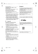 Предварительный просмотр 42 страницы Panasonic SC-SB10 Operating Instructions Manual