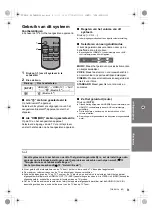 Предварительный просмотр 65 страницы Panasonic SC-SB10 Operating Instructions Manual