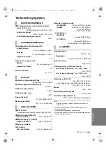 Предварительный просмотр 71 страницы Panasonic SC-SB10 Operating Instructions Manual