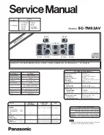 Panasonic SC-TM82AV Service Manual preview