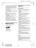 Предварительный просмотр 3 страницы Panasonic SC-TMAX40 Operating Instructions Manual