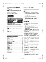 Preview for 20 page of Panasonic SC-UA3 Operating Instructions Manual