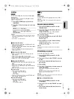 Preview for 27 page of Panasonic SC-UA3 Operating Instructions Manual