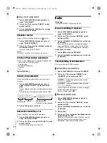 Preview for 44 page of Panasonic SC-UA3 Operating Instructions Manual