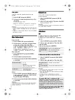 Preview for 62 page of Panasonic SC-UA3 Operating Instructions Manual