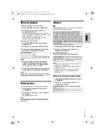 Предварительный просмотр 27 страницы Panasonic SC-UA30 Operating Instructions Manual