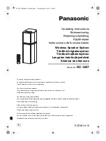 Panasonic SC-UA7 Operating Instructions Manual preview