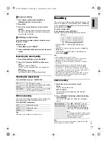 Preview for 11 page of Panasonic SC-UA7 Operating Instructions Manual