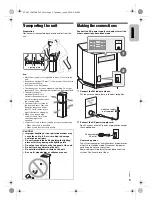 Предварительный просмотр 5 страницы Panasonic SC-UA7 Owner'S Manual