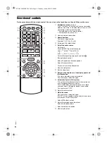 Предварительный просмотр 6 страницы Panasonic SC-UA7 Owner'S Manual