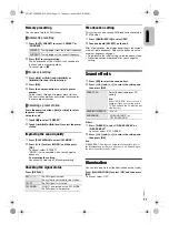 Предварительный просмотр 11 страницы Panasonic SC-UA7 Owner'S Manual