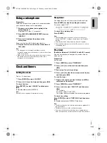 Предварительный просмотр 13 страницы Panasonic SC-UA7 Owner'S Manual