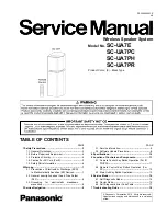 Preview for 1 page of Panasonic SC-UA7E Service Manual