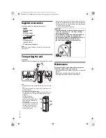 Preview for 4 page of Panasonic SC-UA90 Operating Instructions Manual