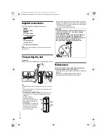 Предварительный просмотр 4 страницы Panasonic SC-UA90 Operating Instructions Manual