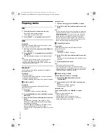 Preview for 8 page of Panasonic SC-UA90 Operating Instructions Manual