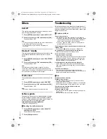 Предварительный просмотр 18 страницы Panasonic SC-UA90 Operating Instructions Manual