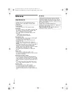 Предварительный просмотр 22 страницы Panasonic SC-UA90 Operating Instructions Manual