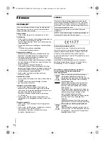 Preview for 50 page of Panasonic SC-UX100 Operating Instructions Manual