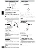 Preview for 16 page of Panasonic SC-VK31 Operating Instructions Manual