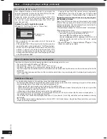 Preview for 20 page of Panasonic SC-VK450 Operating Instructions Manual