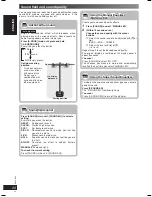 Preview for 26 page of Panasonic SC-VK450 Operating Instructions Manual