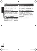 Preview for 4 page of Panasonic SC-VK480 Operating Instructions Manual