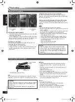 Preview for 12 page of Panasonic SC-VK480 Operating Instructions Manual