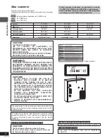 Preview for 2 page of Panasonic SC-VK70D Operating Instructions Manual