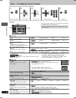 Предварительный просмотр 22 страницы Panasonic SC-VK71D Operating Instructions Manual