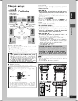 Preview for 5 page of Panasonic SC-VK725D Operating Instructions Manual